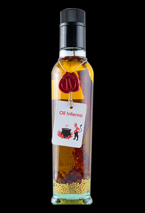 aceite picante inferno aromatiks modelo fiorentina 250ml